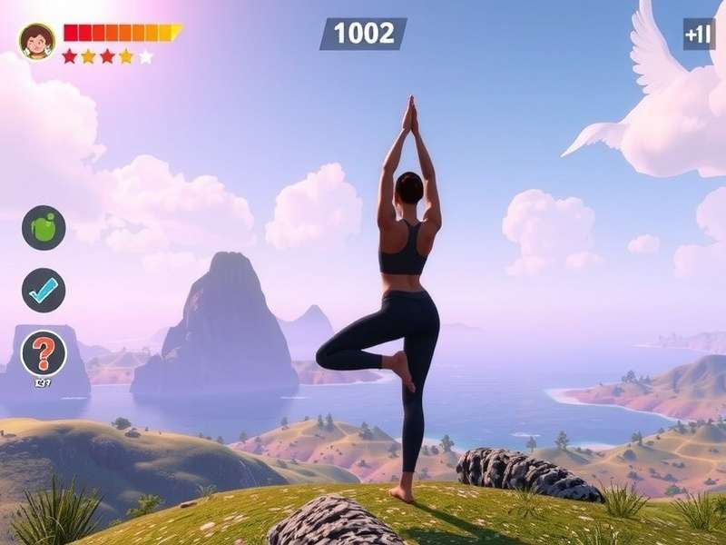 Yoga Velocity Voyage gameplay screenshot
